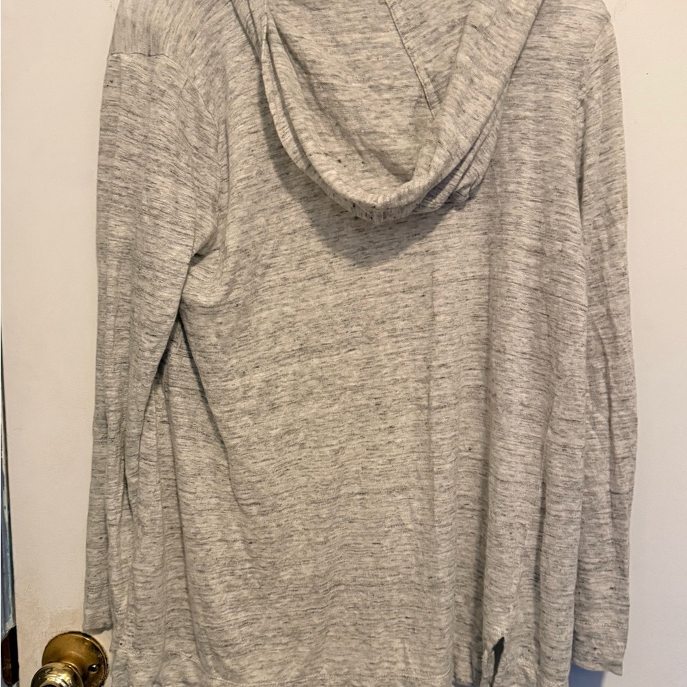 Cynthia Rowley Linen Lightweight Open Front Cardigan - Picture 2 of 5